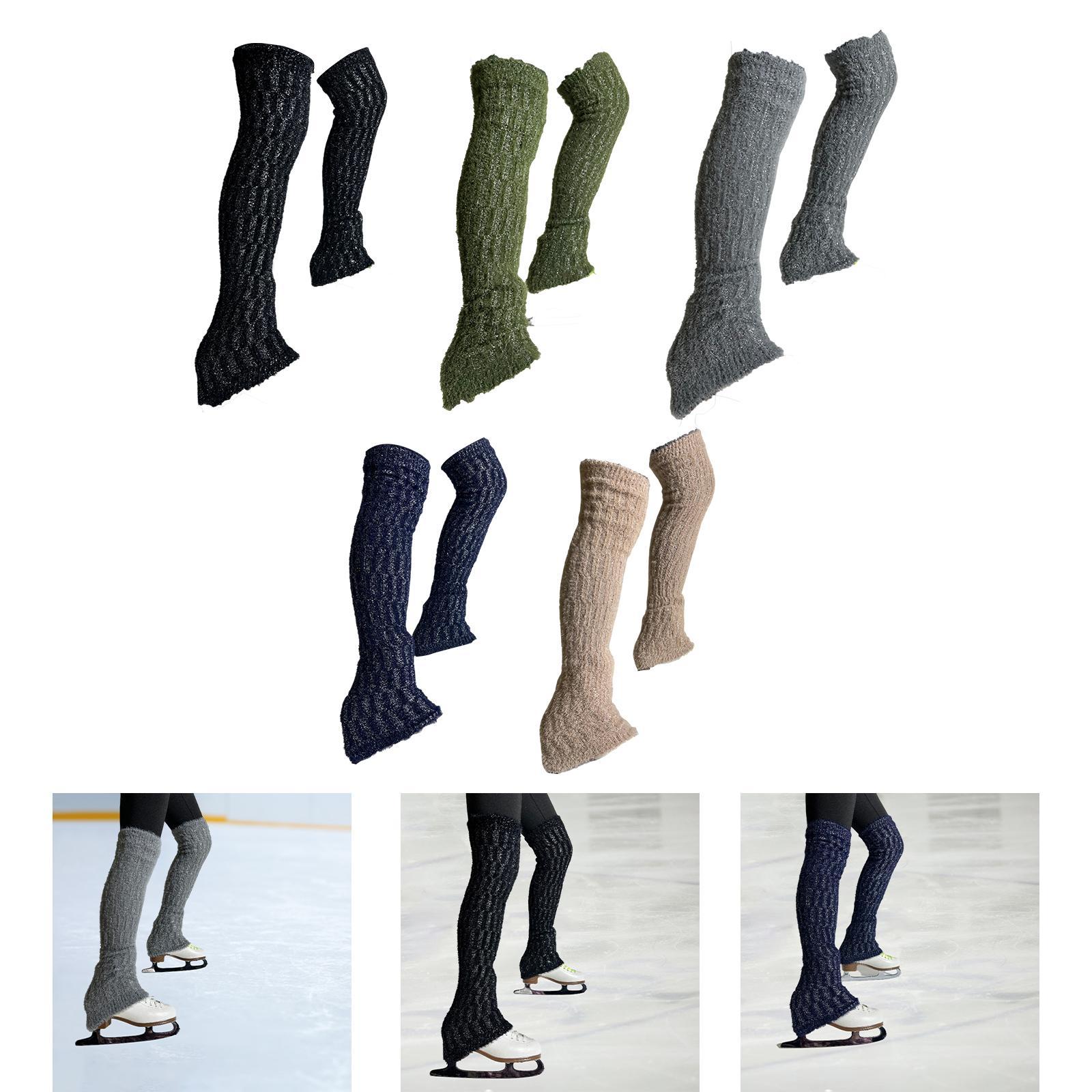 Thermal Sock Winter - Buz Artistik Patinaj Bacak Isıtıcıları Antrenman