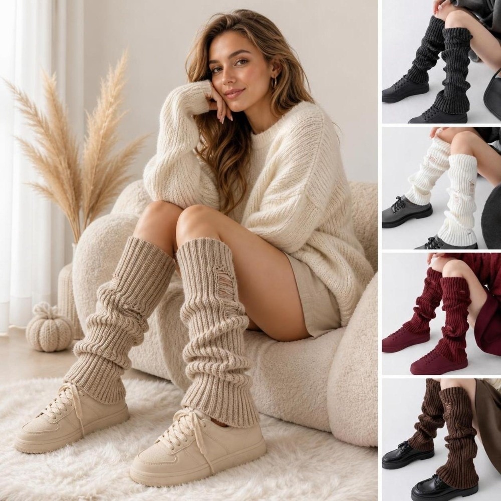 Sıcak Örgü Bacak Isıtıcıları E - Boot Sock Slouchy incelemesi ve fiyatı