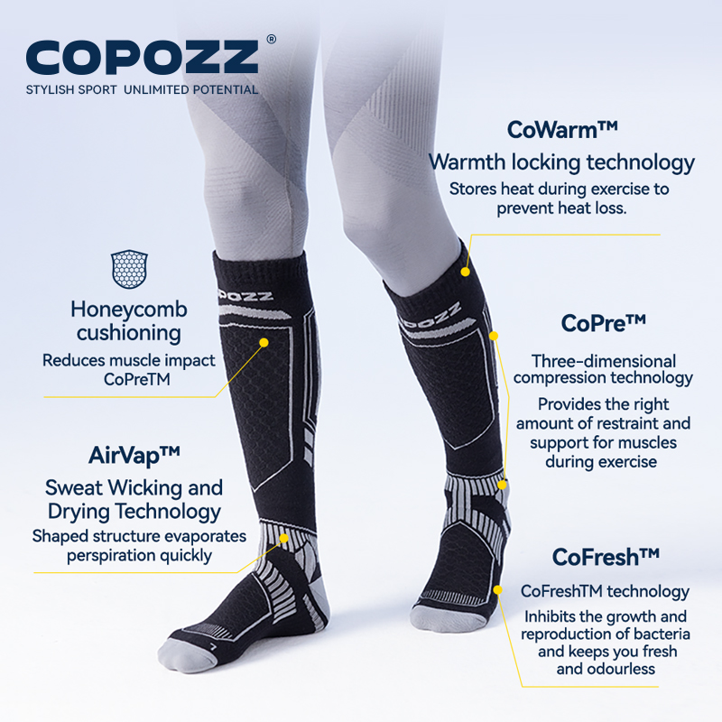 COPOZZ Yeni Kış Kayak Çoraplar - Thermal Sock Winter incelemesi ve fiyatı