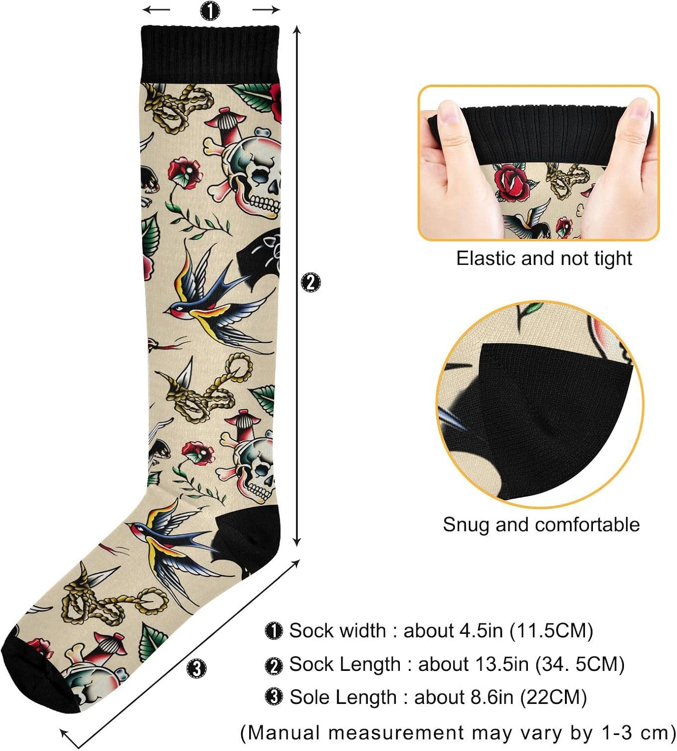 Kadınlar ve Erkekler için Gele - Knee High Sock Women incelemesi ve fiyatı