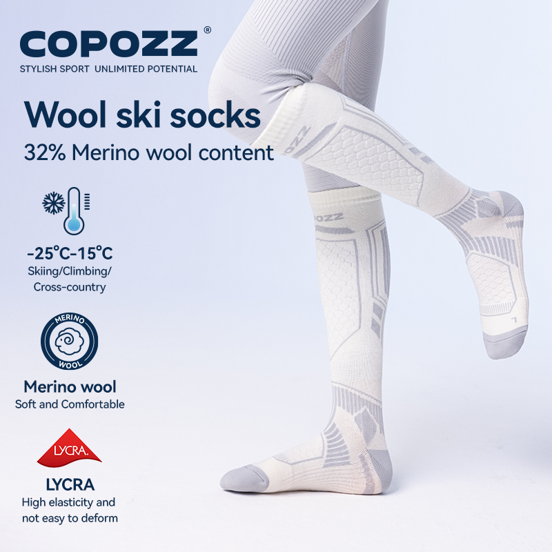 COPOZZ merinos yünü kış kayak  - Thermal Sock Winter incelemesi ve fiyatı