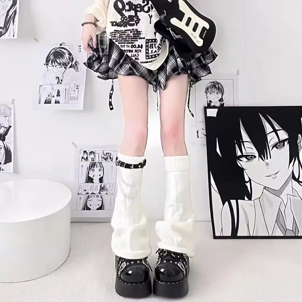 Gotik Harajuku Örgü Bacak Isıt - Boot Sock Slouchy incelemesi ve fiyatı