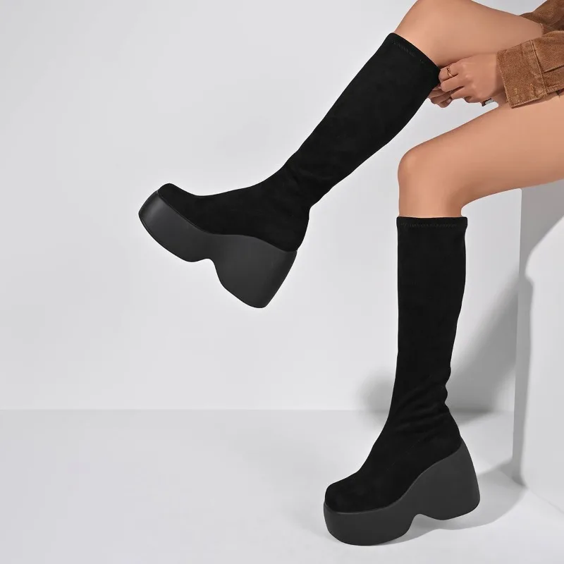 Kışlık Yeni İnce Büyük Beden E - Knee High Sock Women incelemesi ve fiyatı