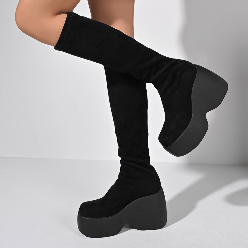 Kışlık Yeni İnce Büyük Beden E - Knee High Sock Women incelemesi ve fiyatı