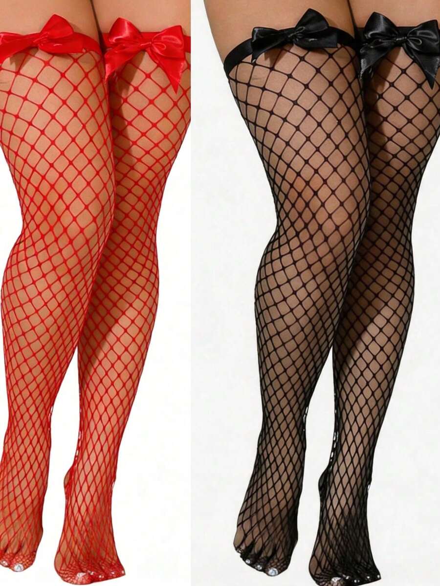 Fiyonklu Dekorlu File Çoraplar - Knee High Sock Women incelemesi ve fiyatı